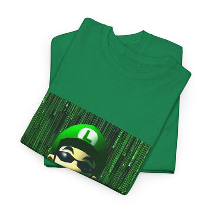 Matrix Luigi Smoking In The Glitch