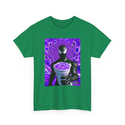 Venom Spider-Man Holding Purple Double Cup