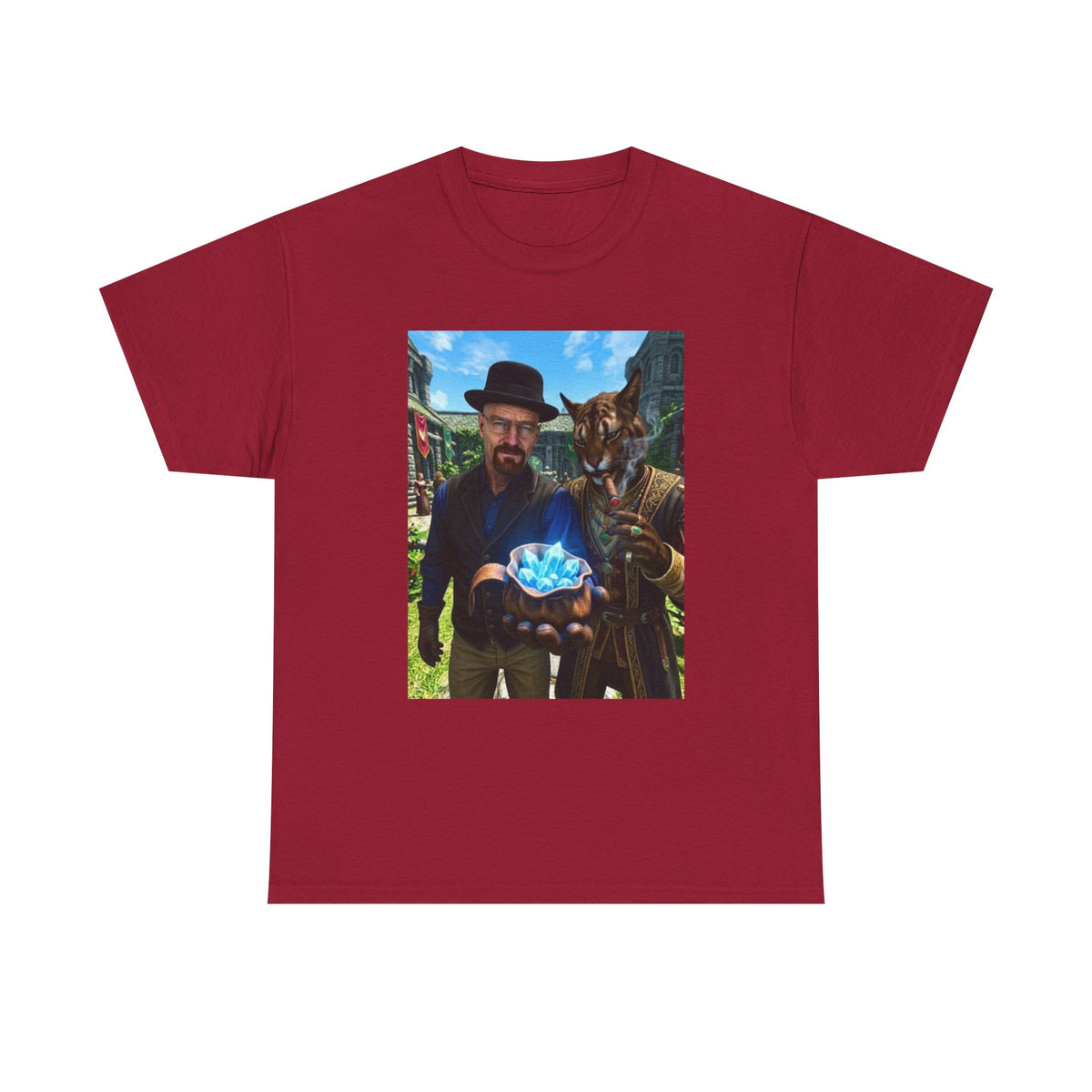 Walter White And Khajiit With Blue Crystals (Design 4)