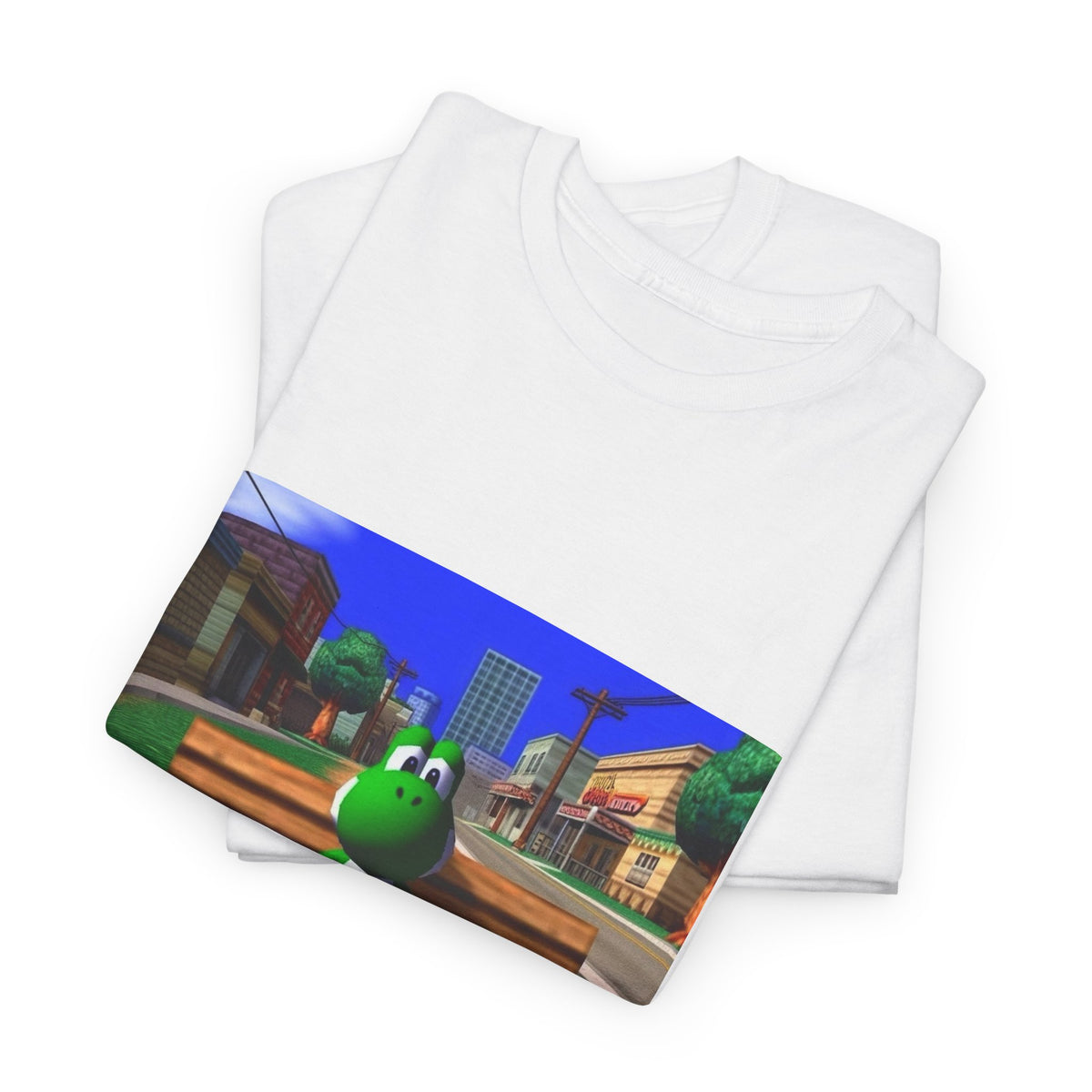 Yoshi Chillin' On The Bench Streetwear Tee