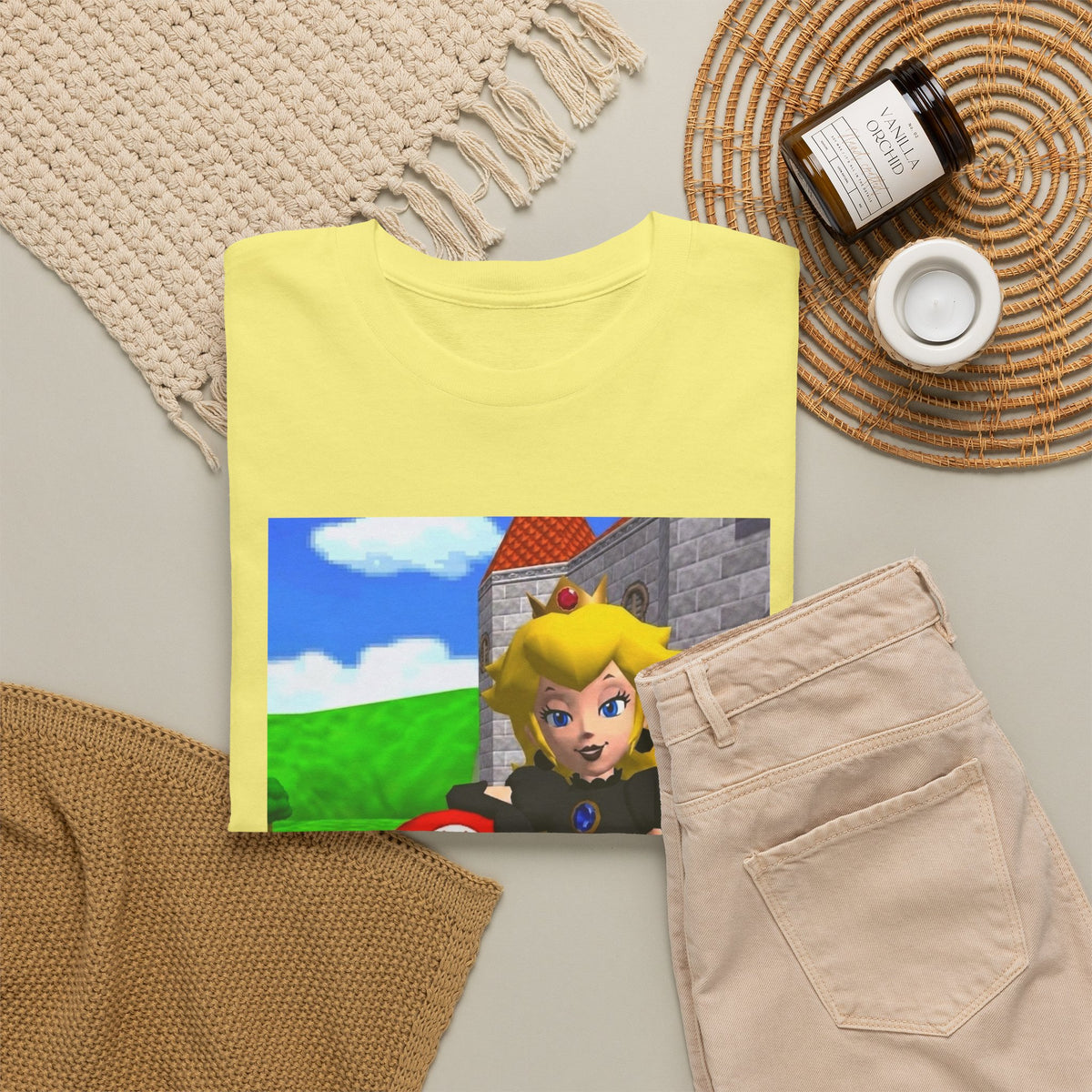 Princess Peach Flipping The Bird Tee