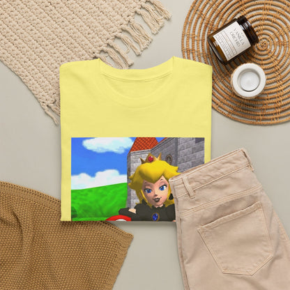 Princess Peach Flipping The Bird Tee