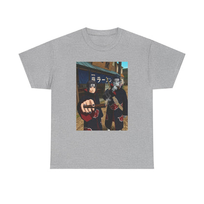 Itachi And Kisame Smoking Akatsuki Tee