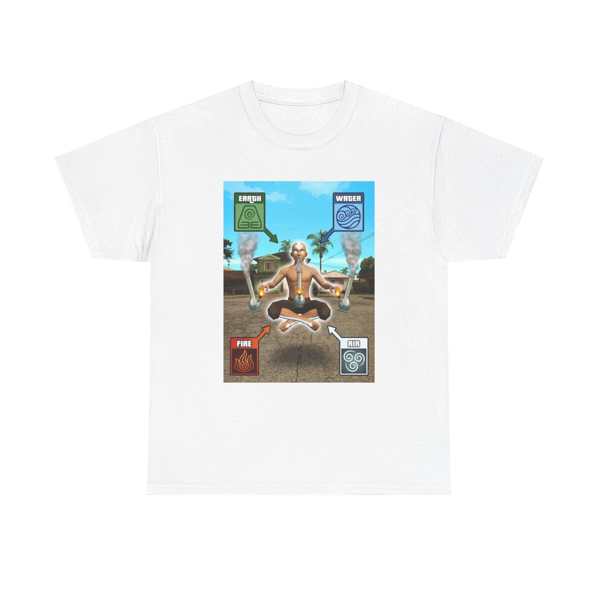 The Last Stoner Floating Avatar Tee