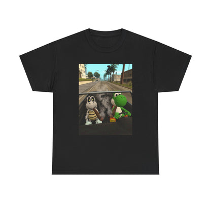 Yoshi And Dry Bones Cruising And Smoking (Design 5)