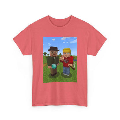 Pixelated Duo In The Green Field Tee