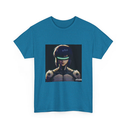Cybernetic Major Motoko Kusanagi Glitch Art Tee