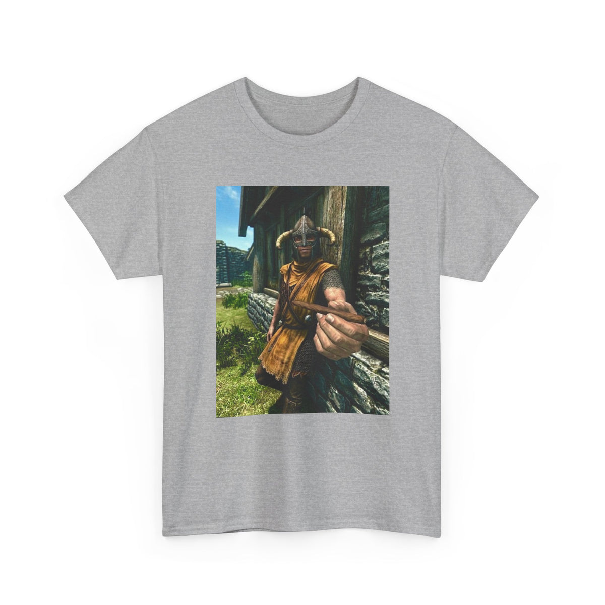 Horned Warrior Offering A Blunt Tee