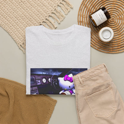 Hello Kitty Pours Lean In Car Tee