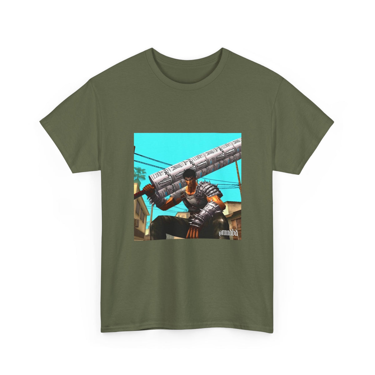 Guts Wielding Monster Energy Drink Dragonslayer Tee