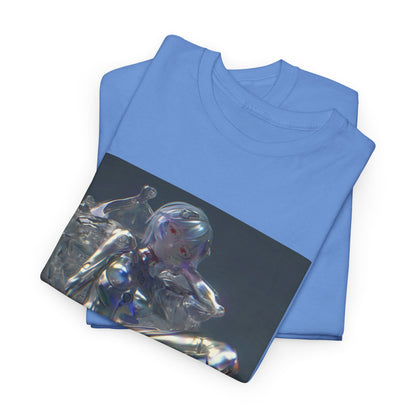 Liquid Chrome Flowing Tee