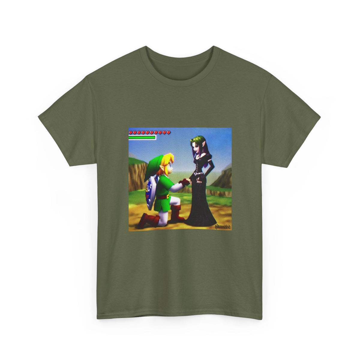 Link Proposing To A Goth Girl Tee