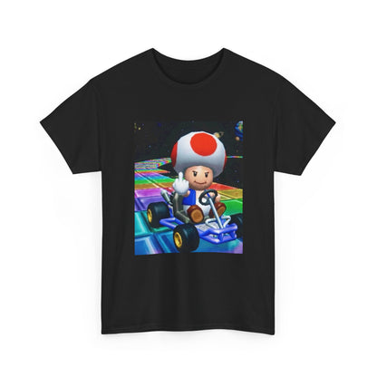 Toad Flipping The Bird On Rainbow Road