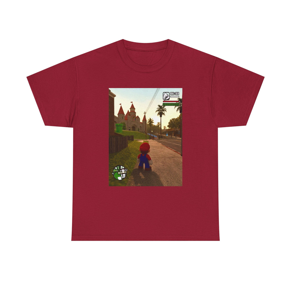 Mario In San Andreas Tee (Design 6)