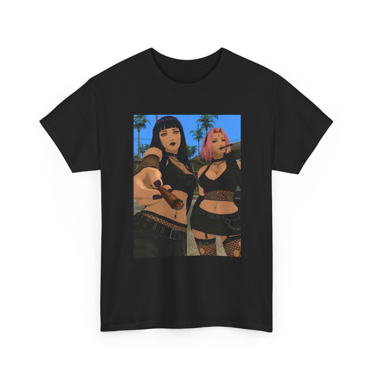Gothic Girls Hotboxing In Paradise Tee