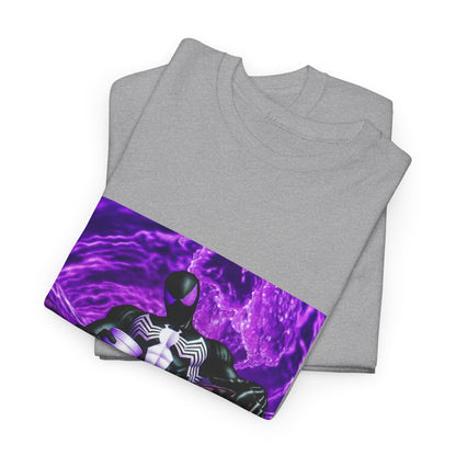 Symbiote Spider-Man Chilling with Lean Tee