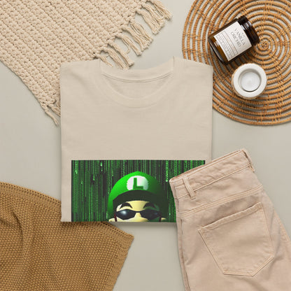 Matrix Luigi Smoking In The Glitch