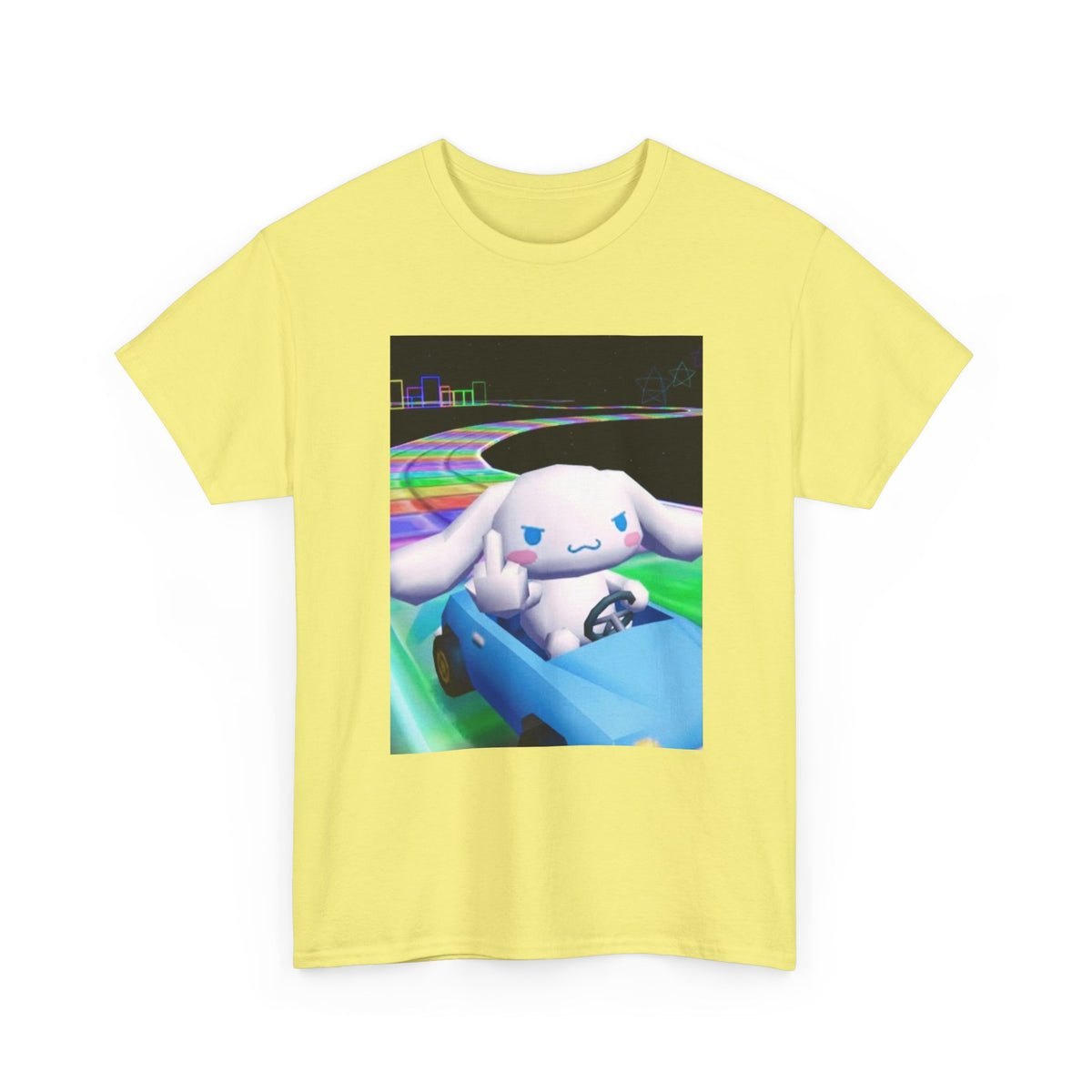 Cinnamoroll Kart Race Middle Finger Tee