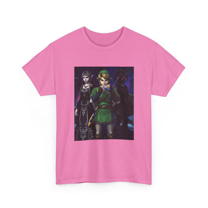 Link Playing Ocarina With Dark Companions Tee
