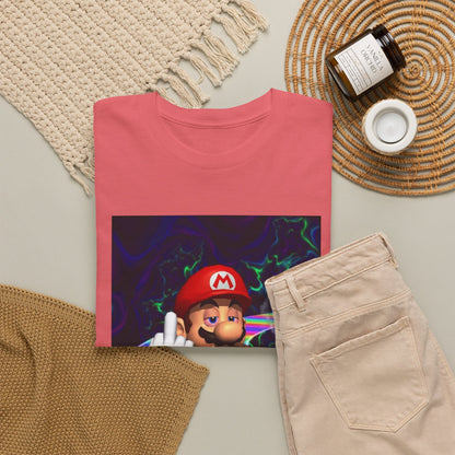 High Mario Karting On Rainbow Road