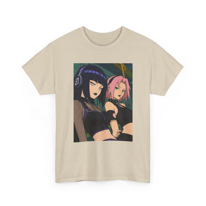 Goth Hinata and Sakura Anime Duo