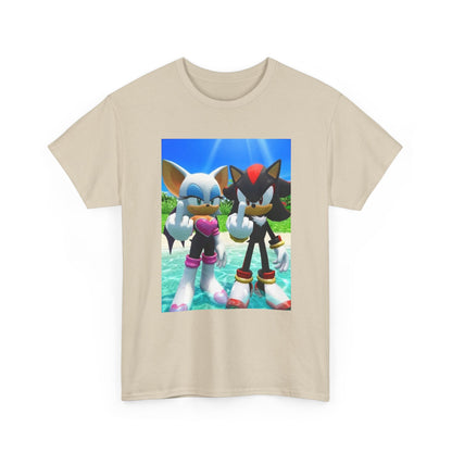 Rouge And Shadow Flipping The Bird Tee (Design 4)