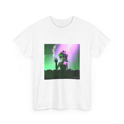 DJ Peach Smoking At The Rave Tee