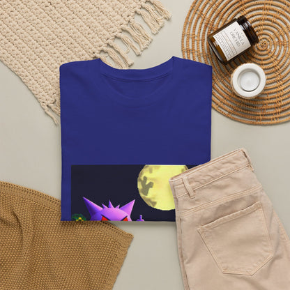Gengar Flipping Off Villager At Night
