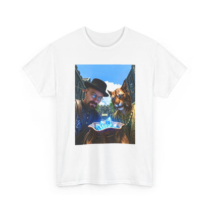 Walter White And Khajiit With Blue Crystals