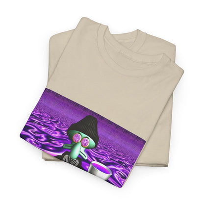 Squidward Sipping Lean In A Purple Haze