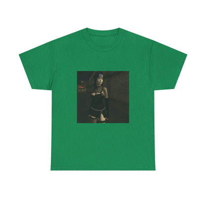 Anime Kunoichi Character Street Scene Tee