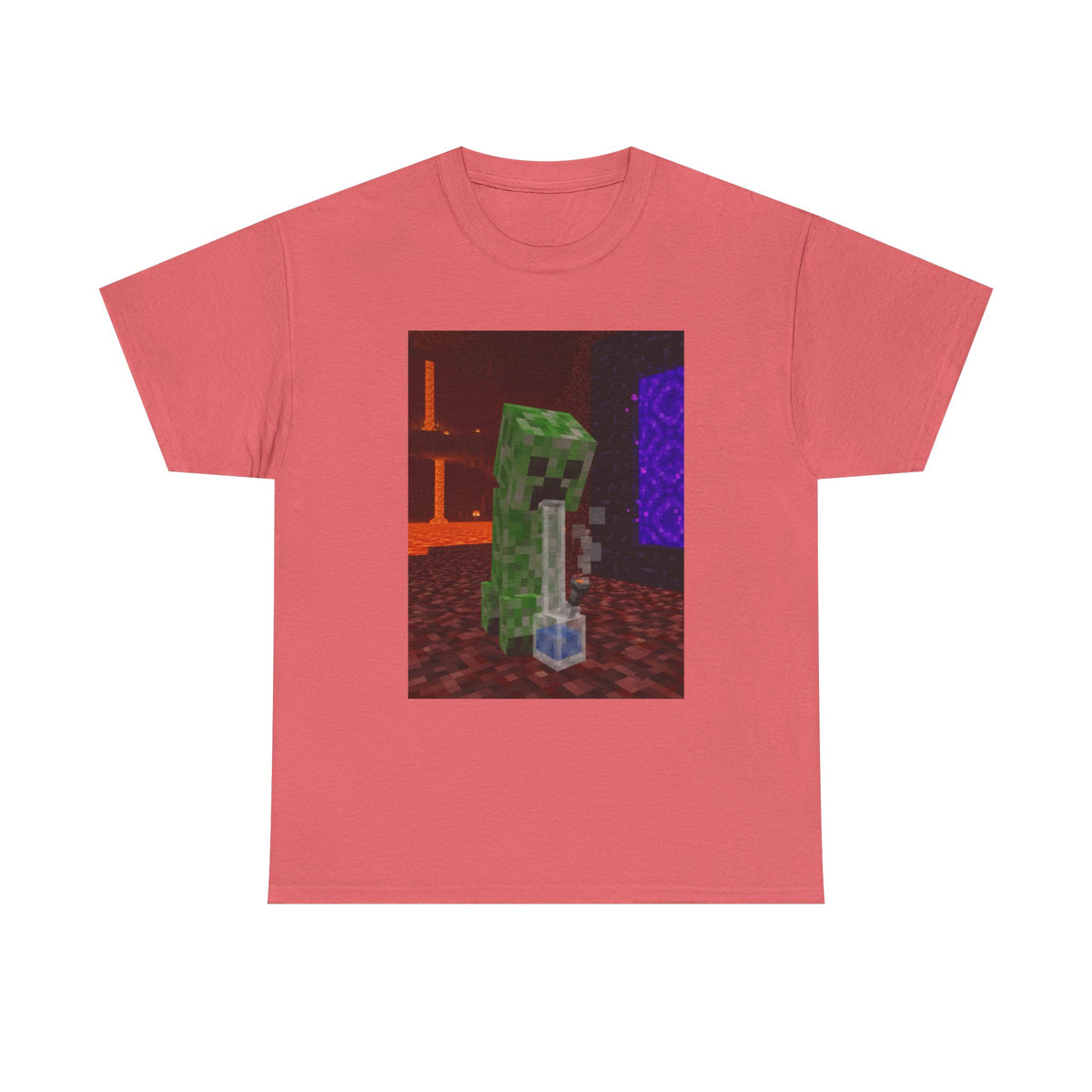 Creeper Hits The Bong In The Nether