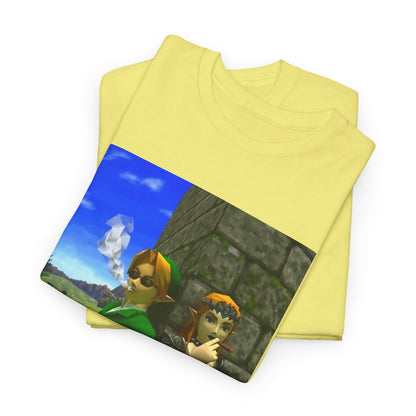 Link And Zelda Smoke Blunts Tee