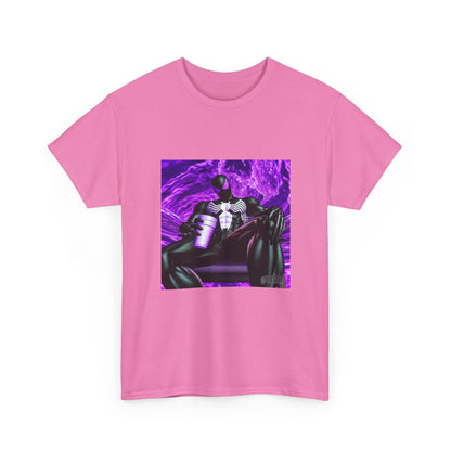 Symbiote Spider-Man Chilling with Lean Tee