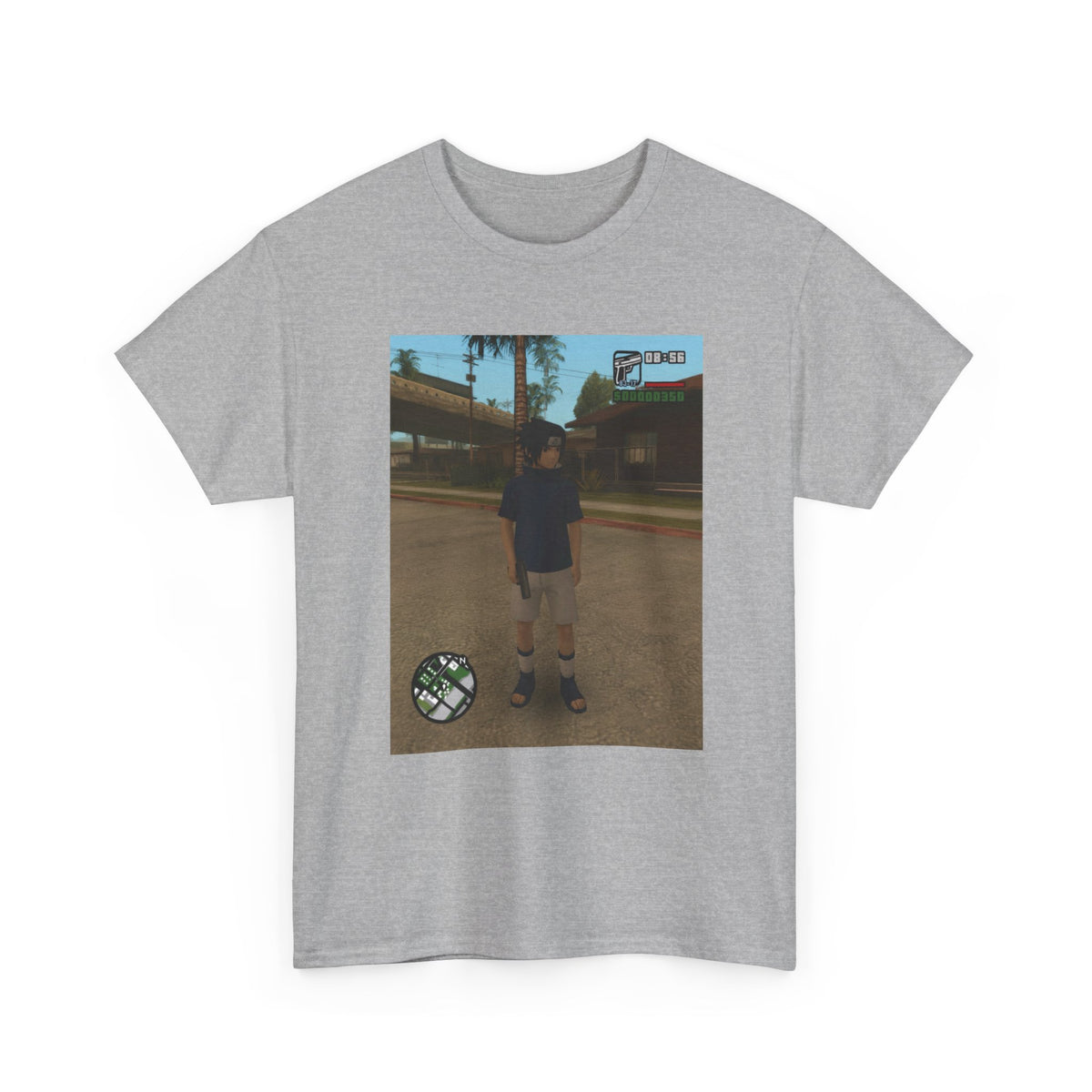 Sasuke Uchiha In San Andreas Street Tee
