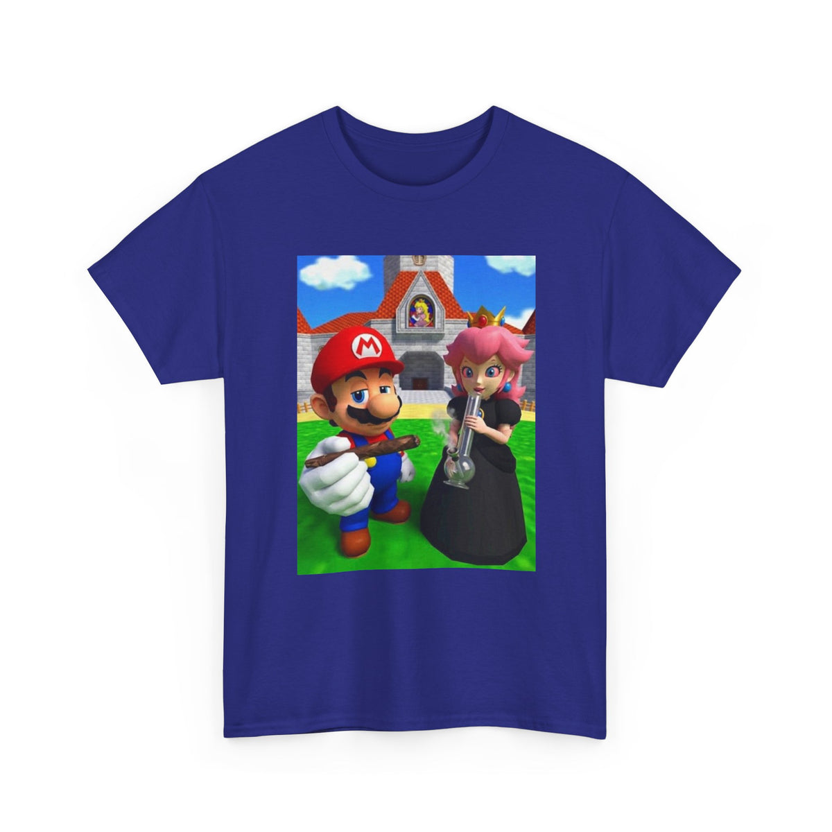 Mario And Princess Peach Puffing Loud