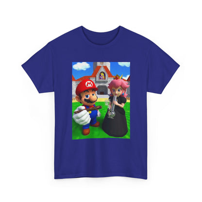 Mario And Princess Peach Puffing Loud