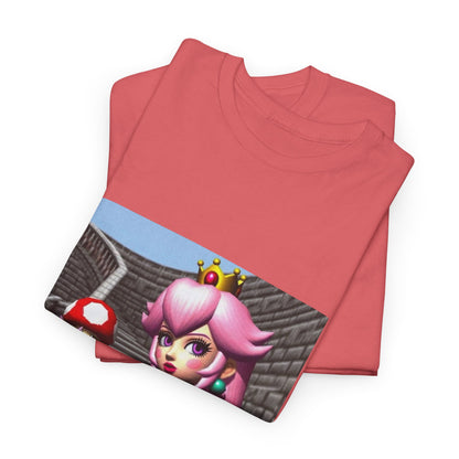 Gothic Princess Peach With Mushroom Tee