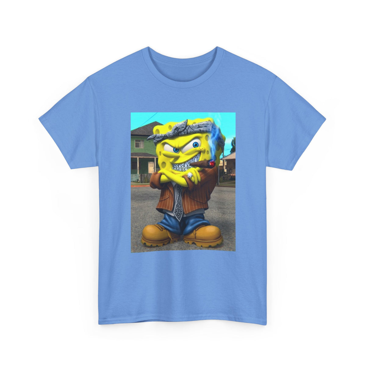 G'd Up SpongeBob Smoking Cigar Tee