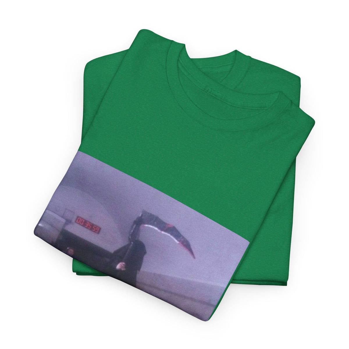 Gritty Green Pulse Graphic Tee