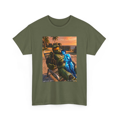 Master Chief And Cortana Chillin' On The Beach
