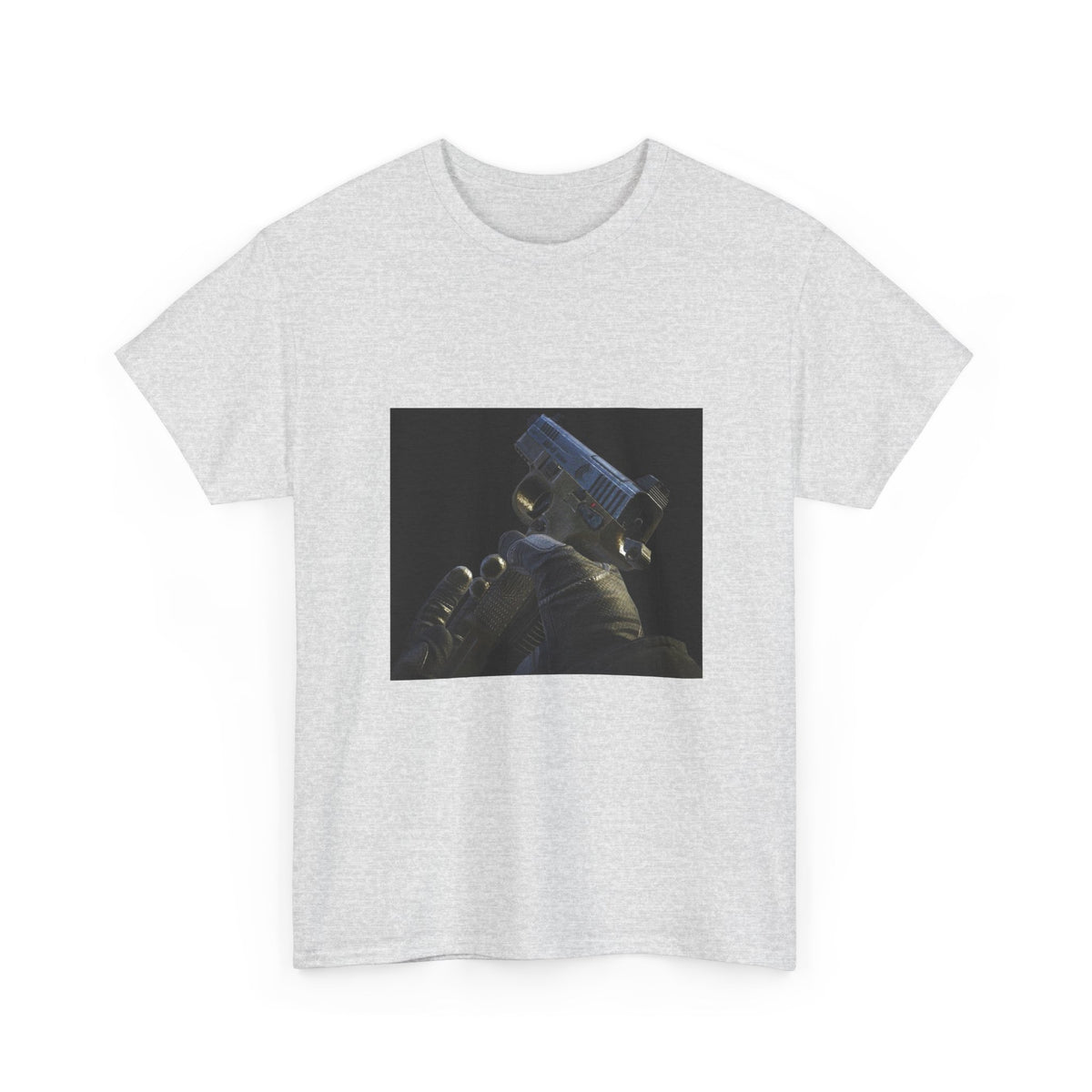 Echoed Green Graphic Tee