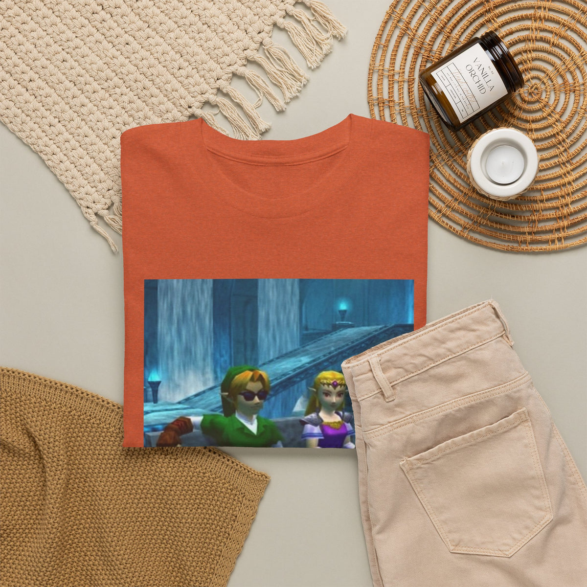 Link And Zelda Chilling In Zora's Domain