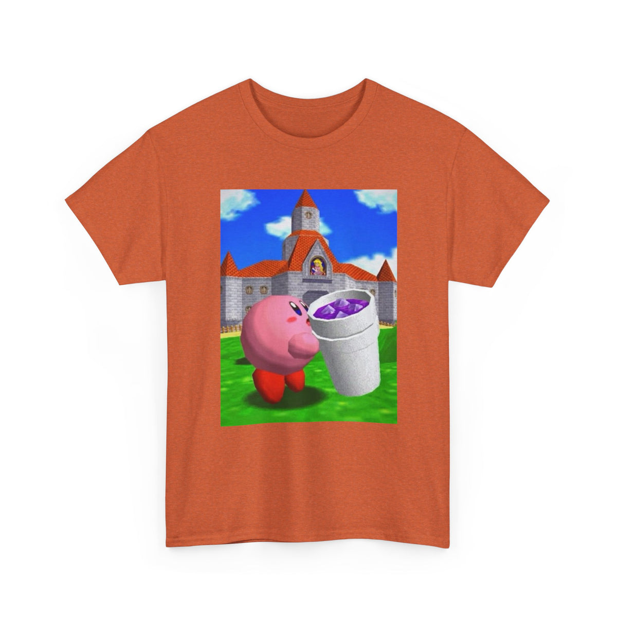 Kirby Sipping Lean At Mushroom Kingdom