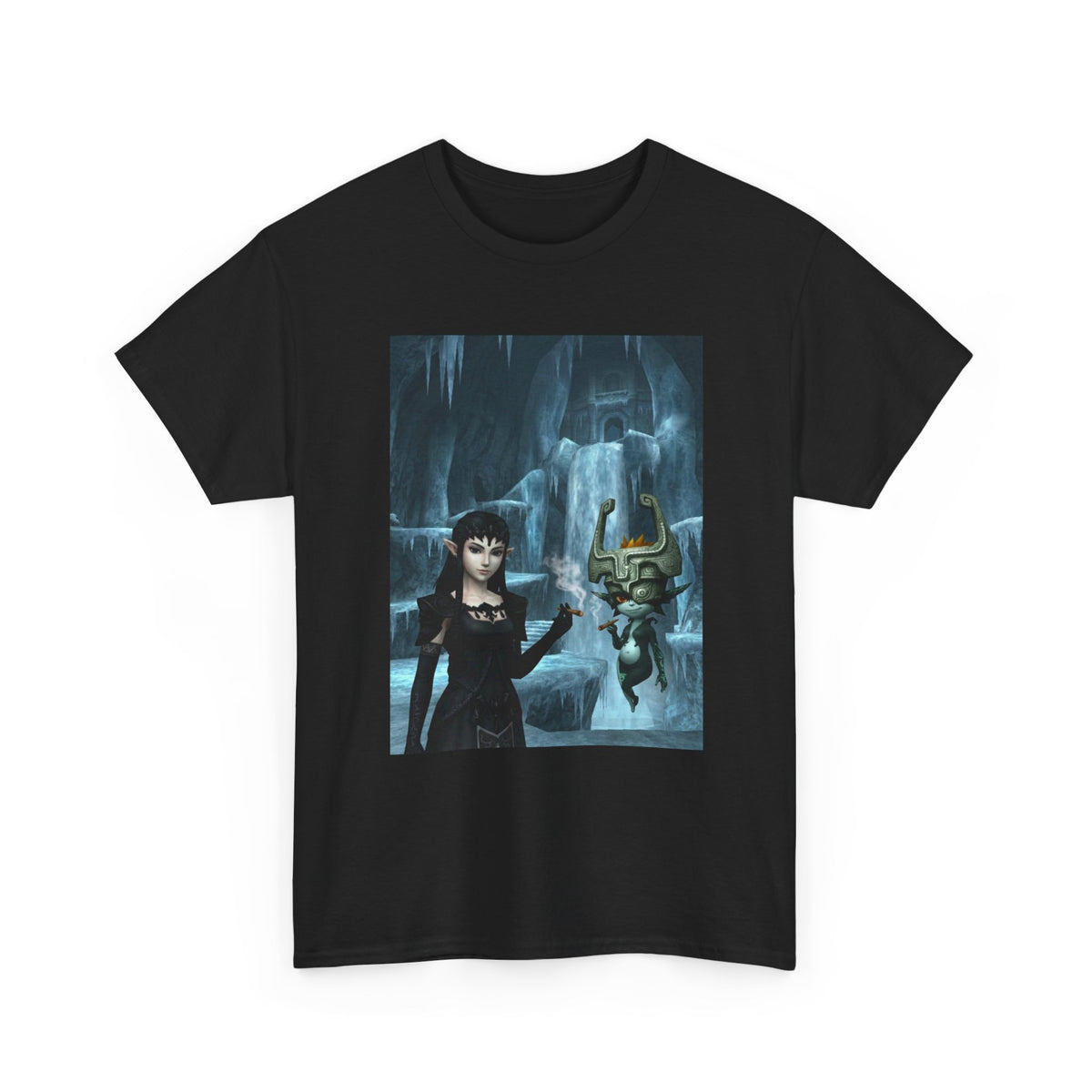 Zant, Midna Smoking Blunts In Ice Cave Tee