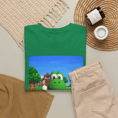 Yoshi Giving The Finger On A Tee