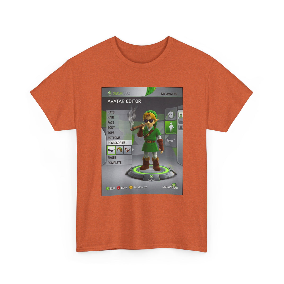 Chill Link Smoking Blunt Avatar Tee