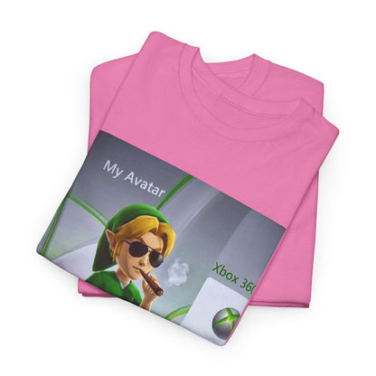 Stoner Link Xbox Avatar Puffing Blunt Tee