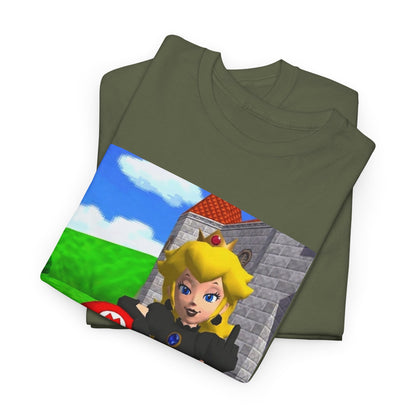 Princess Peach Flipping The Bird Tee