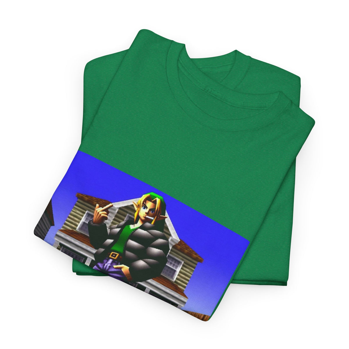Link In Streetwear Flipping The Bird Tee